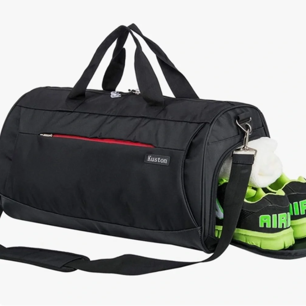 Kuston Sports X-Large Gym, Travel Duffel Bag XL 24.8x12.8x11.6